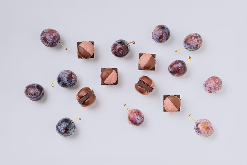 - Chocolate / Pistachio / Coffee / Blood orange / Creme brulee / Earl grey prune -(6個入)
