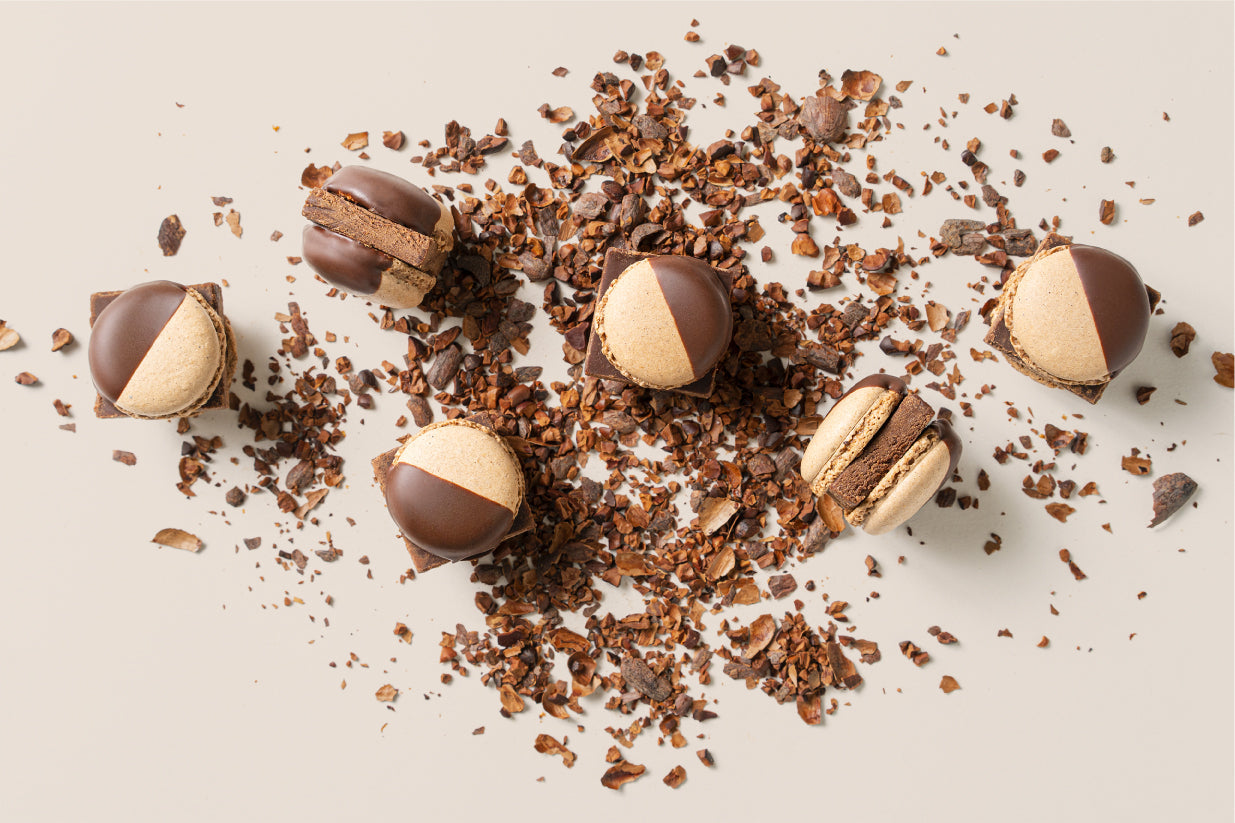 〈才賀様紹介専用ページ〉MAMEIL NAMA CHOCOLATE MACARON - Chocolate -（6個入）